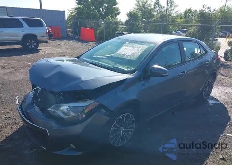 2014 Toyota Corolla из США, поврежденный, VIN 2TBURHE1EC163822